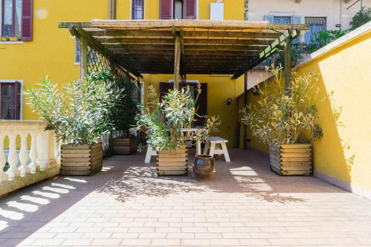 Ma08A Beautiful Flat With Terrace In Pta Nuova Apartment Milan Luaran gambar